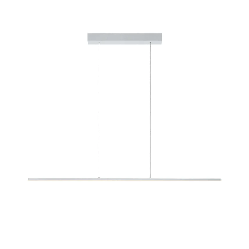 B-Ware Quitani Pendelleuchte Hängeleuchte LED Margita Silber Innenlampe dimmbar CCT572