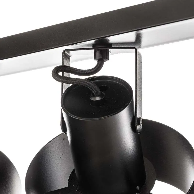 B-Ware Sigma Deckenleuchte Lampe Deckenlampe Rif 5 Stahl schwarz