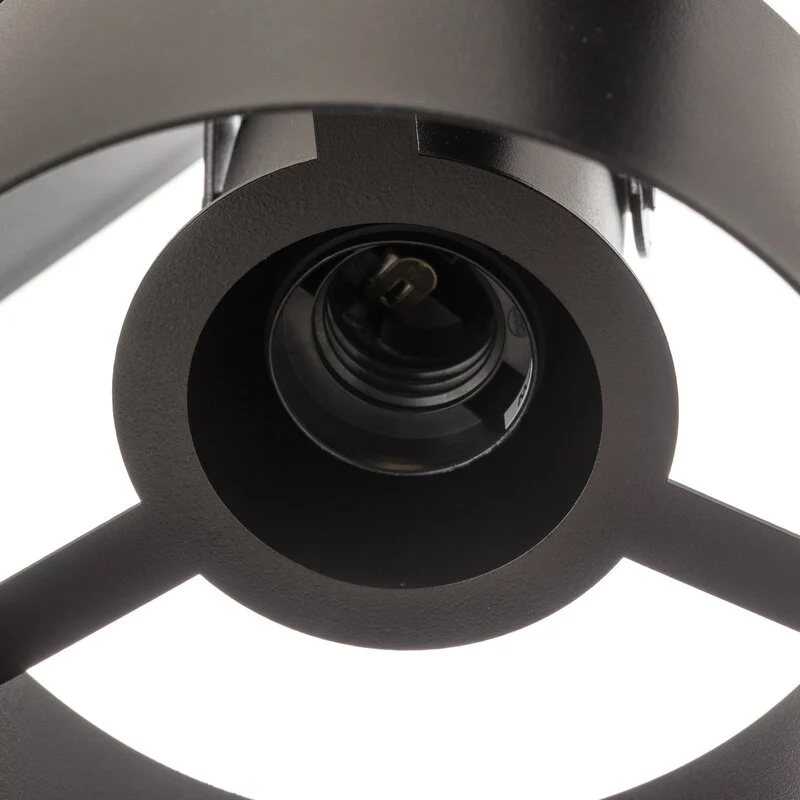 B-Ware Sigma Deckenleuchte Lampe Deckenlampe Rif 5 Stahl schwarz