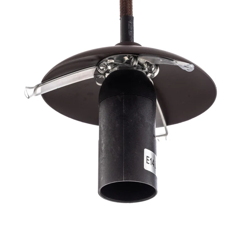B-Ware Lindby Hängeleuchte Valentina Glas rund smoked Deckenlampe Deckenleuchte Spot550