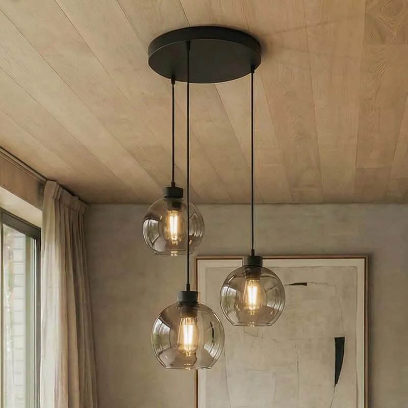 B-Ware Euluna Hängeleuchte Cubus Deckenlampe Pendelleuchte E27 graphit SIEHE TEXT/F355