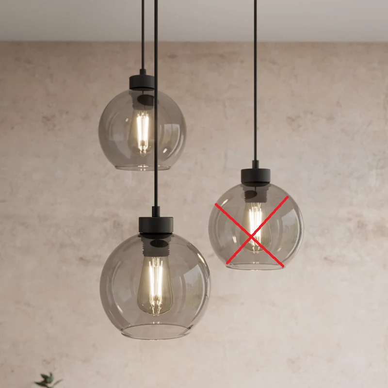 B-Ware Euluna Hängeleuchte Cubus Deckenlampe Pendelleuchte E27 graphit SIEHE TEXT/F355