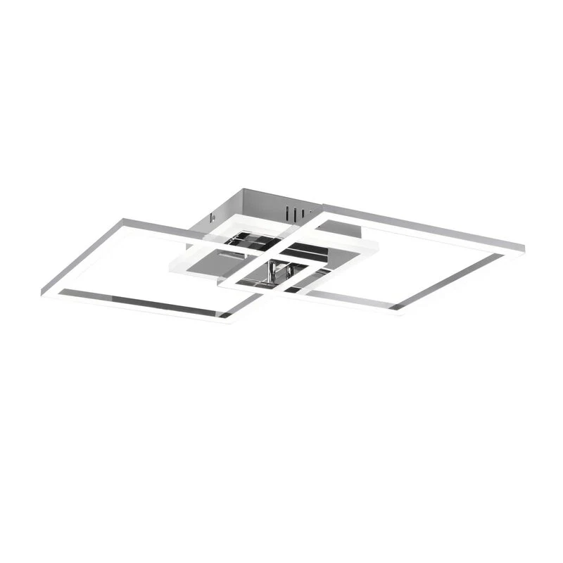 B-Ware Deckenleuchte Wandleuchte LED Venida chrom Leuchte dimmbar modern funktional