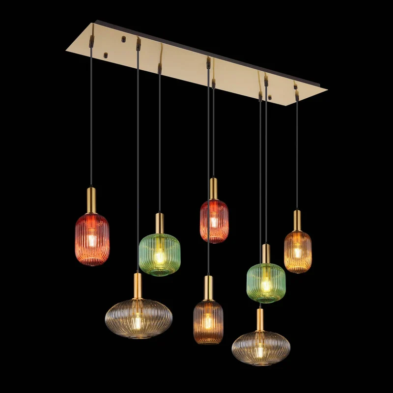 B-Ware Globo Lighting Normy Hängeleuchte Pendelleuchte messingfarben SIEHE TEXT/FOTO917