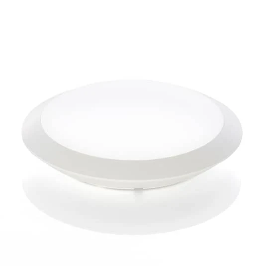 B-Ware Lampenwelt LED-Außendeckenlampe Außendeckenleuchte Naira m. Sensor weiß
