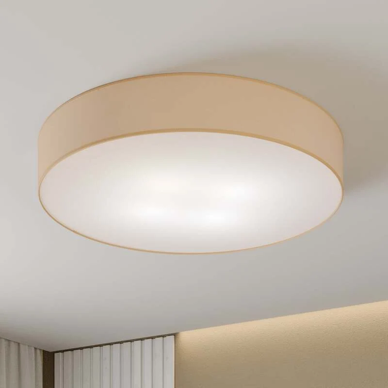 B-Ware Euluna Deckenleuchte Rondo Leuchte beige LED Deckenlampe Ø80cm SIEHE TEXT/FOTO