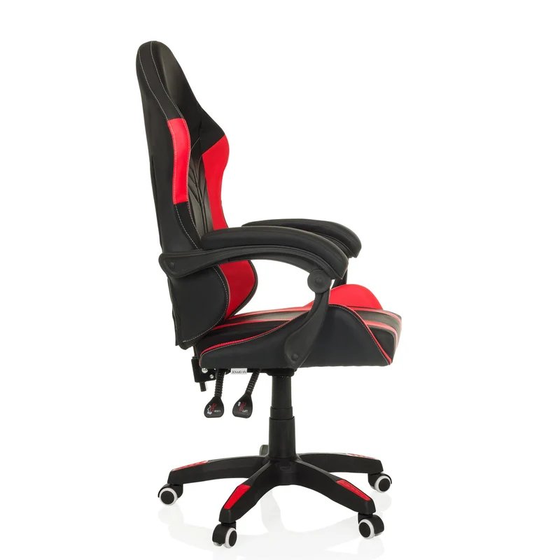 B-Ware MyBuero GAMEBREAKER W02 Bürostuhl Drehstuhl Stuhl Rot höhenverstellbar