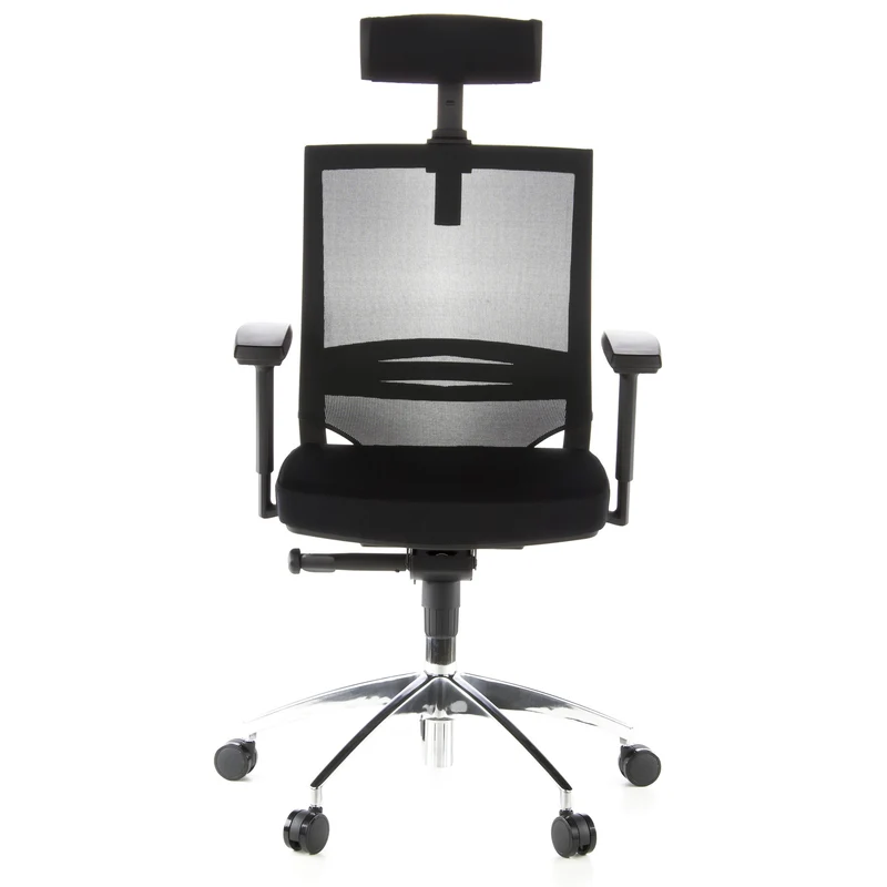B-Ware hjh OFFICE Bürostuhl Chefsessel Stuhl Drehstuhl schwarz höhenverstellbar584
