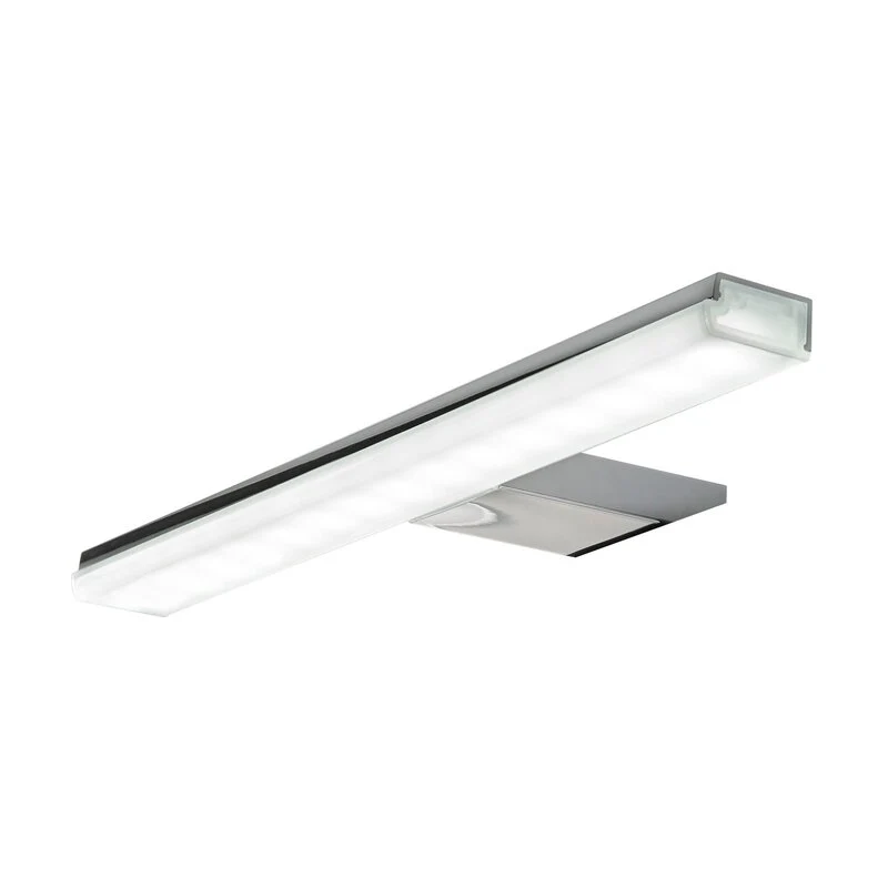 B-Ware Ebir Spiegelleuchte Licht LED chrom Pandora Badezimmerleuchte 20,8 cm 2 STÜCK