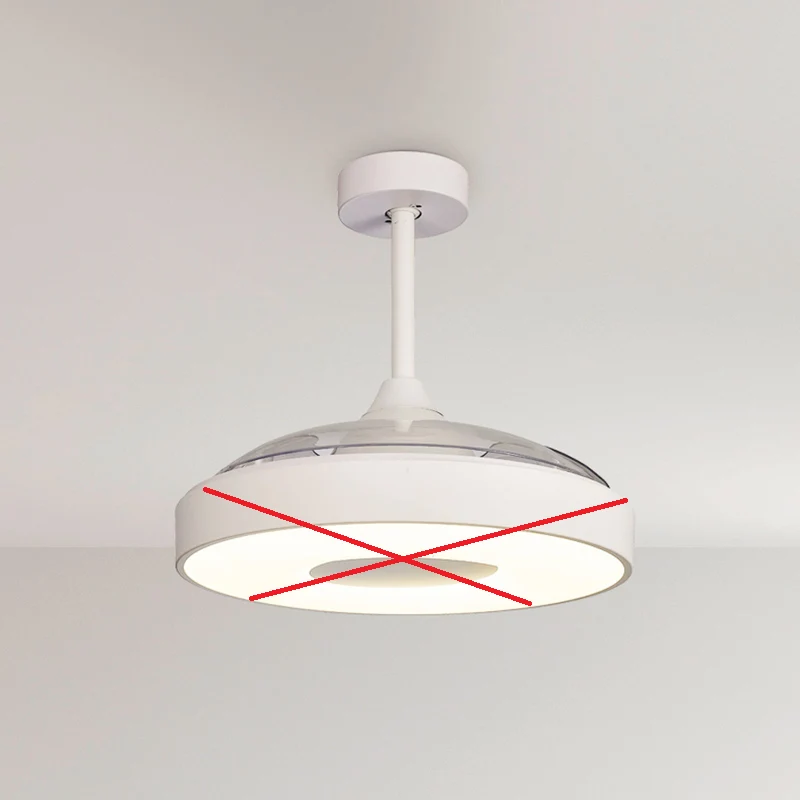 B-Ware Mantra Iluminación LED-Deckenventilator Ventilator Coin 106 cm SIEHE TEXT/FOTO