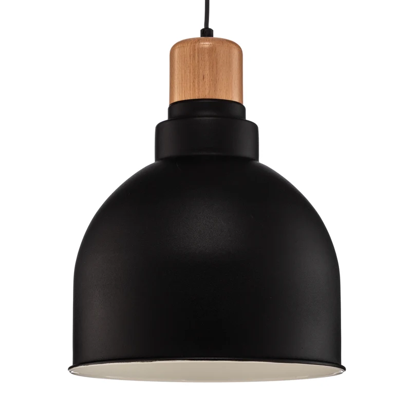 B-Ware Avonni Hängeleuchte AV-4100-A2-BSY-30 mit Holzdetail Lampe Leuchte Spot Licht