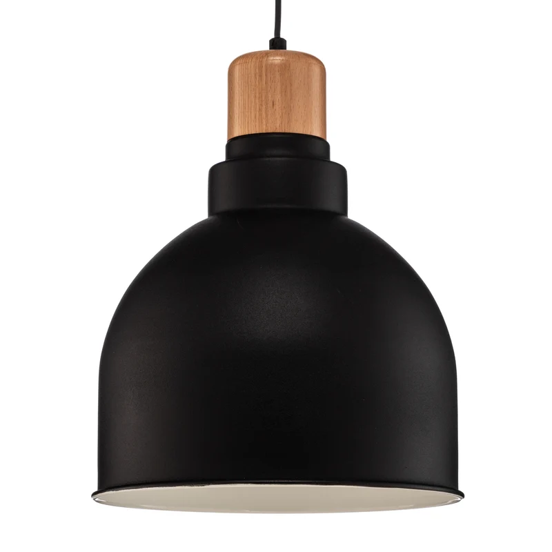 B-Ware Avonni Hängeleuchte AV-4100-A2-BSY-30 mit Holzdetail Lampe Leuchte Spot Licht