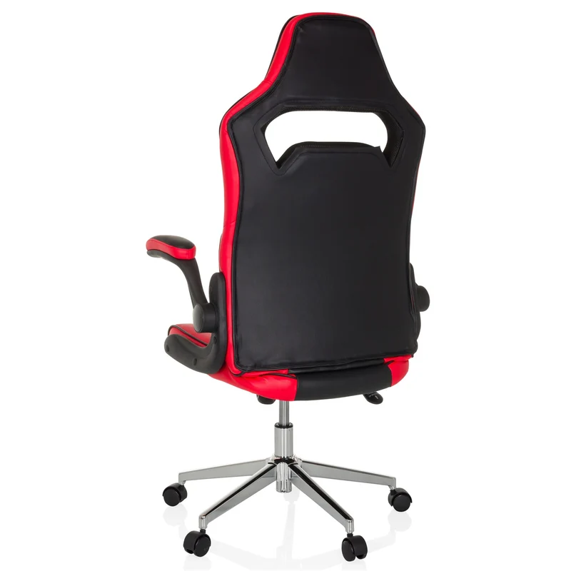 B-Ware MYBUERO Gamingstuhl Bürostuhl Game Sport Pro Kunstleder klappbare Armlehnen