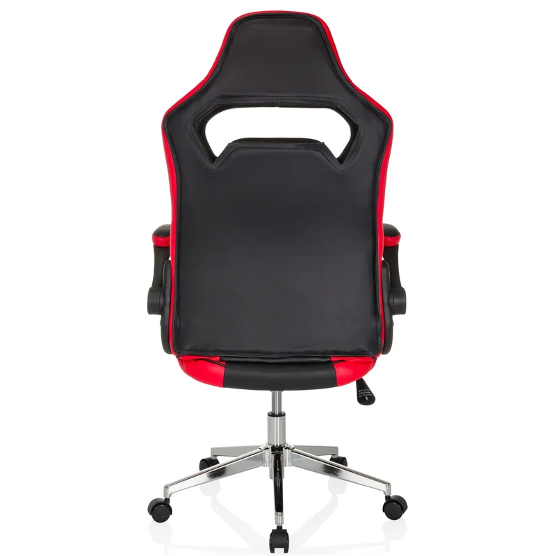 B-Ware MYBUERO Gamingstuhl Bürostuhl Game Sport Pro Kunstleder klappbare Armlehnen