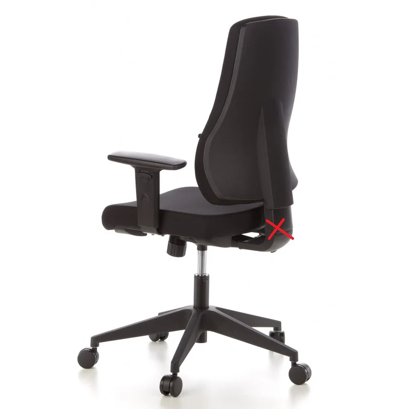 hjh OFFICE Bürostuhl PRO-TEC 100 schwarz Schreibtischstuhl SIEHE TEXT/FOTO