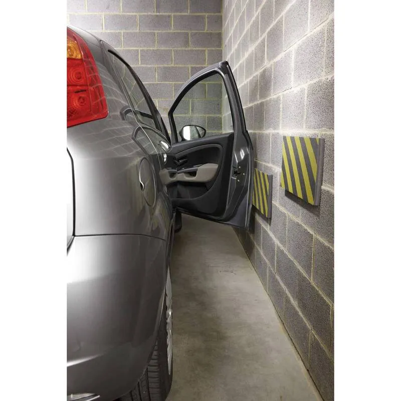 B-Ware HP Autozubehör 18325 Wandschutz Set Universal Garagen Wandpolster Auto 2er