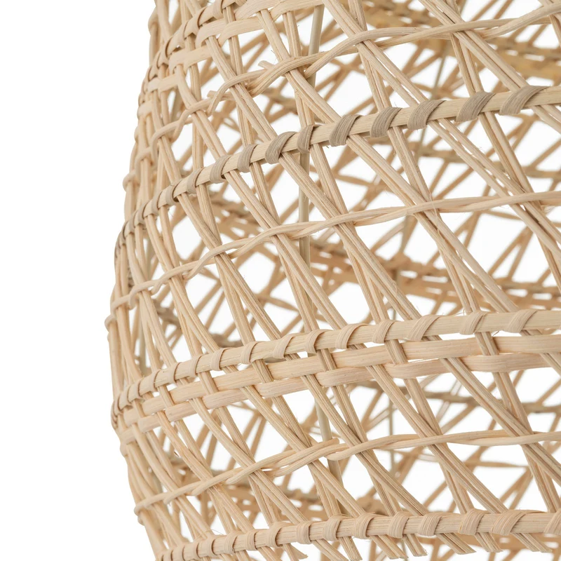 B-Ware Nowodvorski Hängeleuchte Pendelleuchte Lampe Rattan holz Stahl SIEHE TEXT/FOTO
