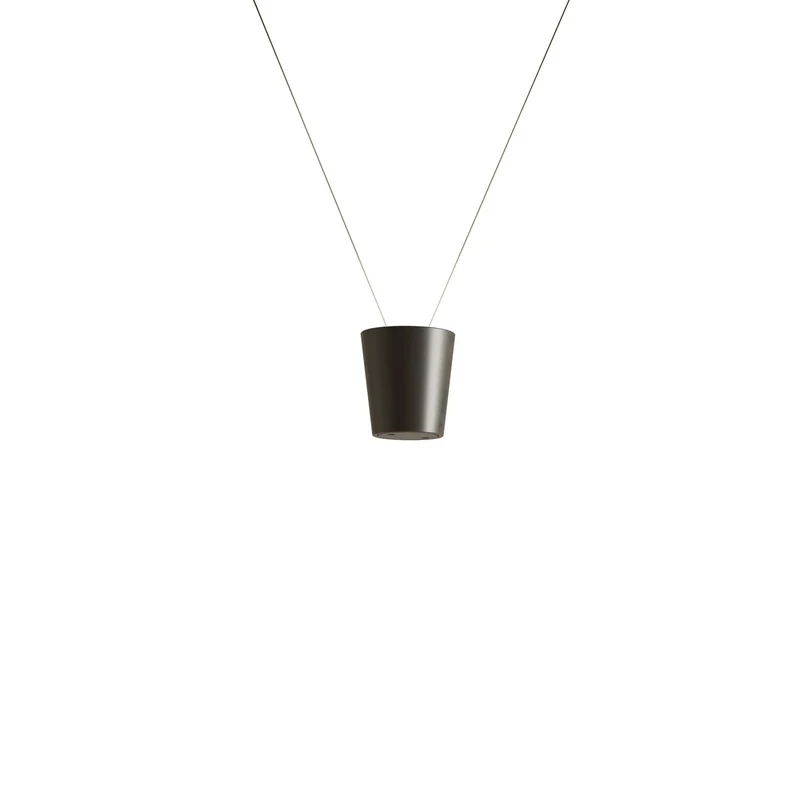 B-Ware Kdln Pendelleuchte Hängeleuchte LED Sling Leuchte schwarz Aluminium Designer34
