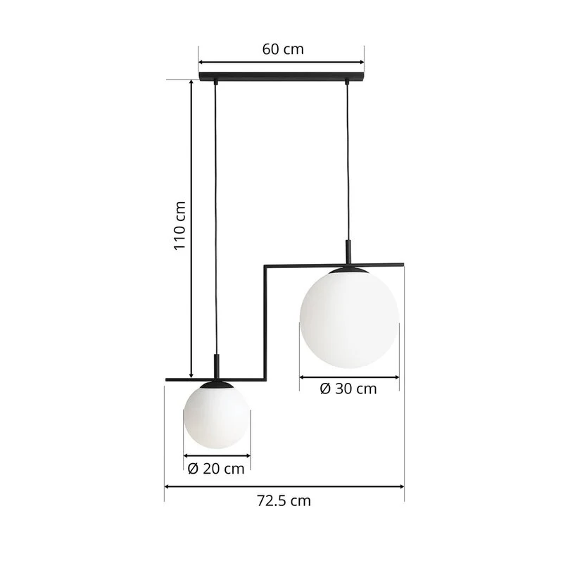 B-Ware Euluna Hängeleuchte Deckenlampe Pendelleuchte Deko-Deckenlampe SIEHE TEXT/FOTO