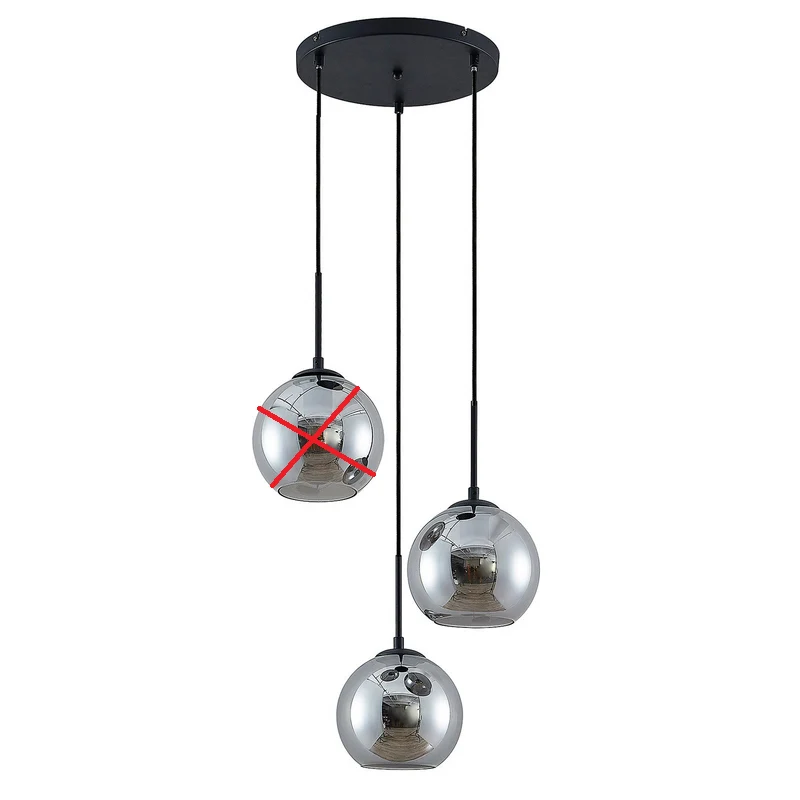 B-Ware Lindby Jurian Pendelleuchte Hängelampe Deckenlampe Lampe Licht SIEHE TEXT/F709