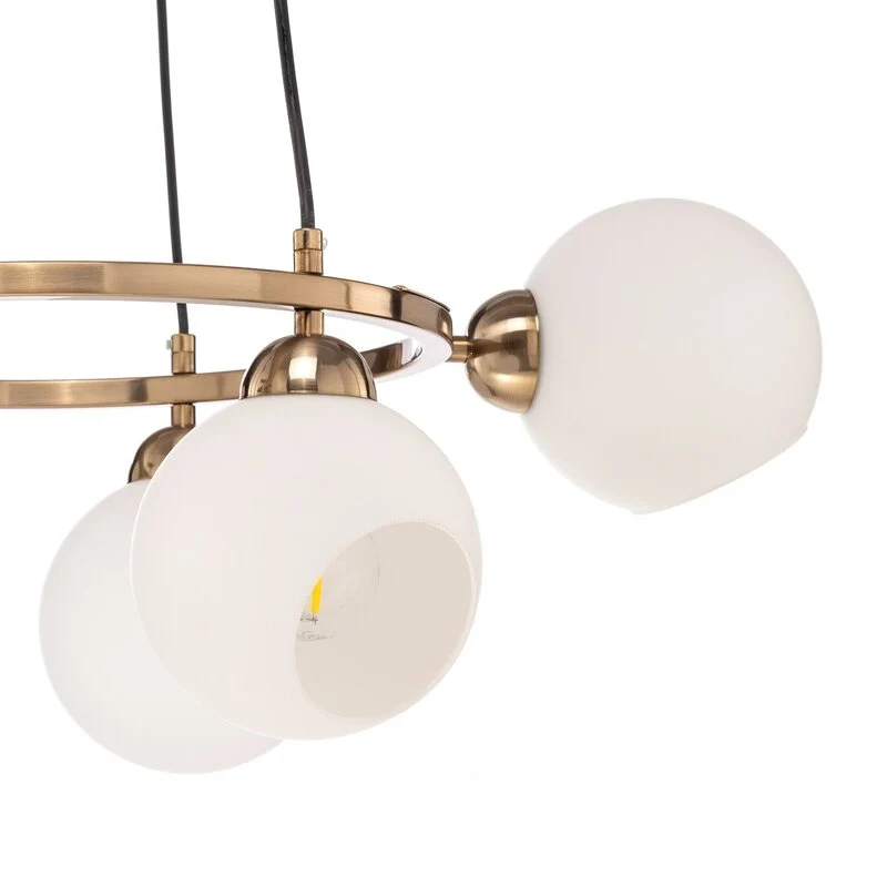 B-Ware Kronleuchter Ramella messing antik 6-flammig Deckenlampe SIEHE TEXT/FOTO