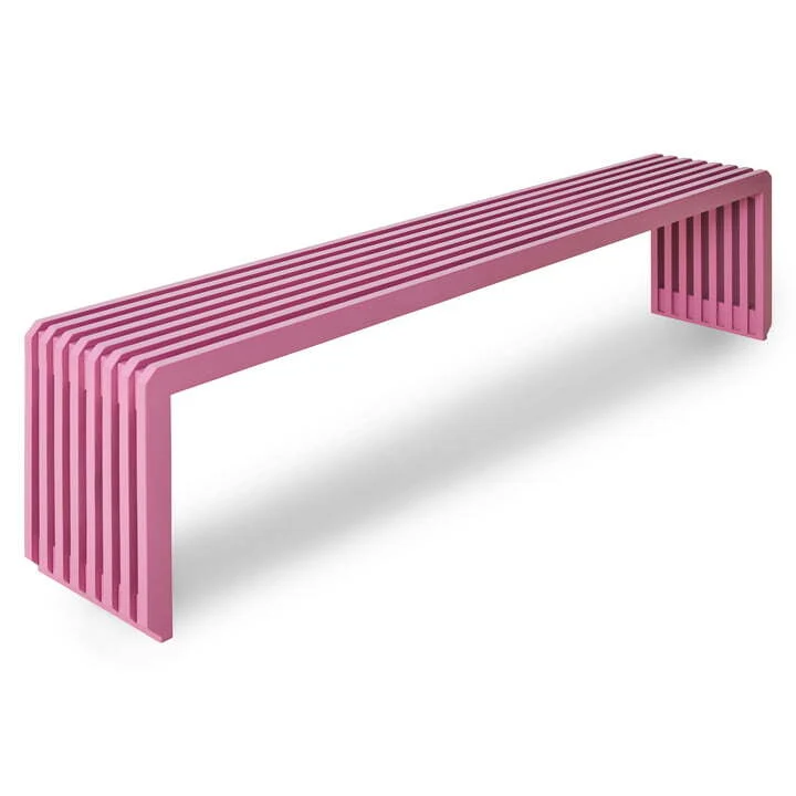 B-Ware HKliving Slatted Bank Sitzbank Holzbank Küchenbank Teakbank SIEHE TEXT/FOTO