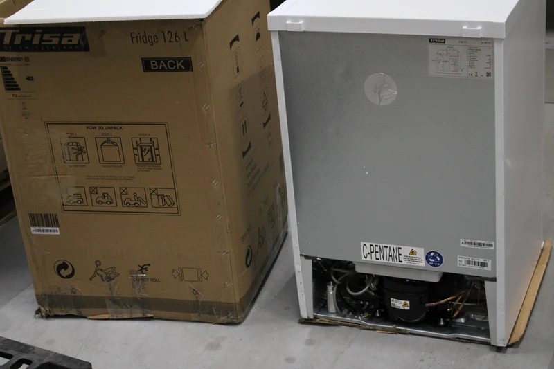 Trisa 7809.7012 Kühlschrank Kühlgerät EEK D 126L Standgerät Weiß SIEHE TEXT/F157
