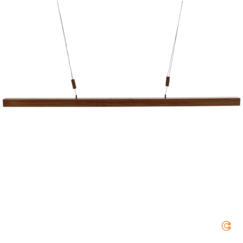 B-Ware Paul Neuhaus LED Hängelampe Pendelleuchte Adriana Touchfunktion dimmbar Holzdeko