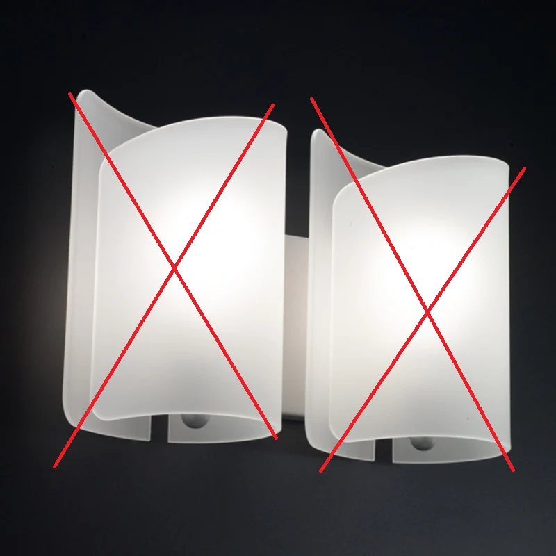 B-Ware Selène Wandleuchte Papiro satiniert Wandlampe Lampe Leuchte SIEHE TEXT/FOTO
