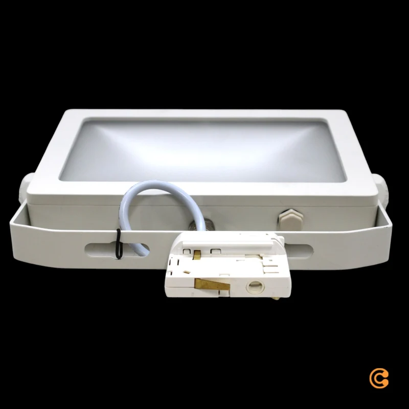 B-Ware Deko-Light LED Strahler Flutlicht 3-Phasen Schienensystem SMD 4000 K Alu Weiß