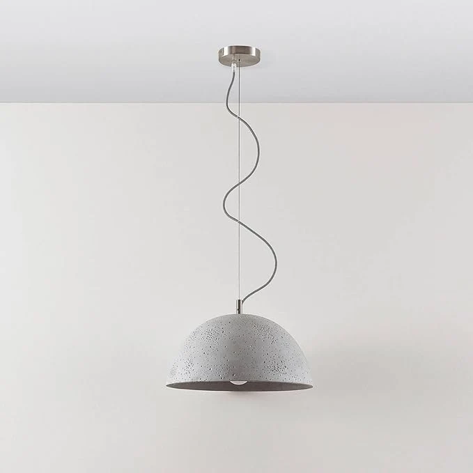 B-Ware Lindby Pendelleuchte Jelin Deckenlampe Hängeleuchte Deckenleuchte Lampe grau E27