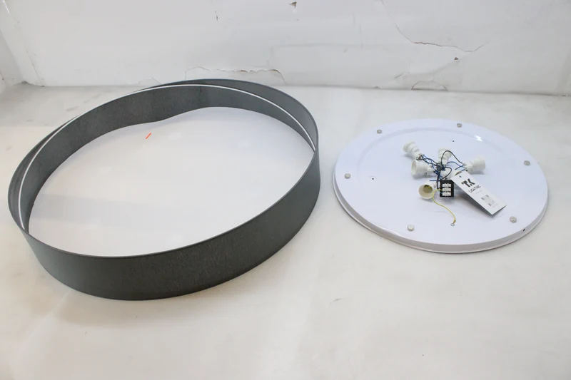 TK Lighting Deckenleuchte Rondo LED Deckenlampe grau Ø 80cm SIEHE TEXT/FOTO