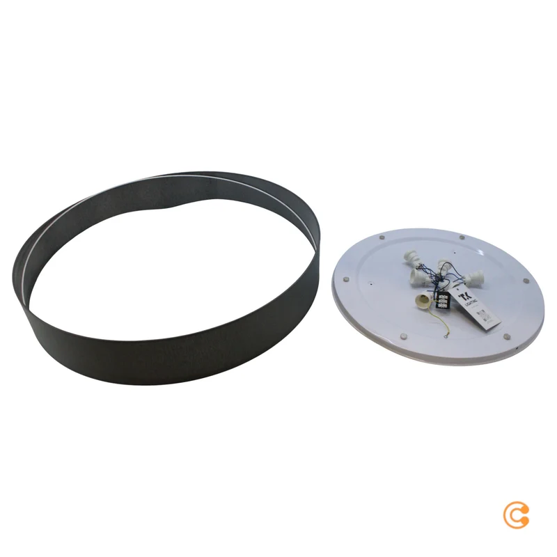 TK Lighting Deckenleuchte Rondo LED Deckenlampe grau Ø 80cm SIEHE TEXT/FOTO