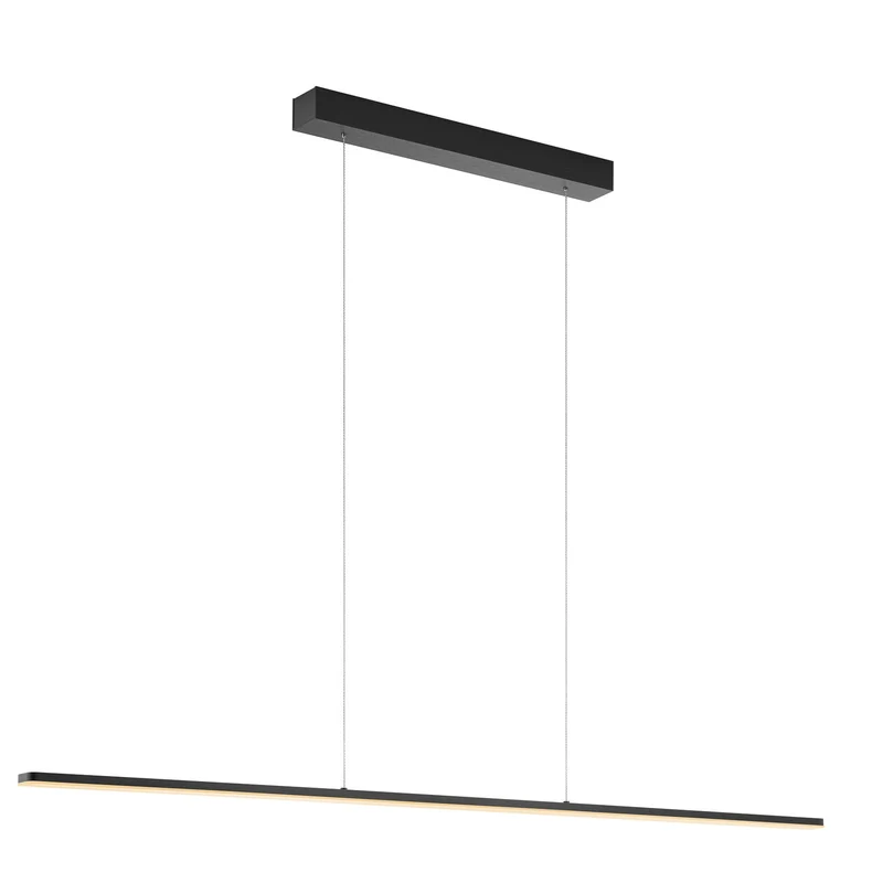 B-Ware Pendelleuchte Hängelampe Quitani LED Lampe schwarz Aluminium SIEHE TEXT/FOTO