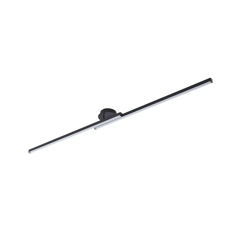 B-Ware Lindby Deckenleuchte Lampe LED Aurendor mattschwarz Aluminium Eisen Kunststof590