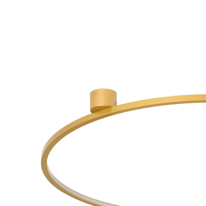 B-Ware LED Deckenleuchte Lampe Saturno Milagro gold Ringform universalweiß Wohnzimmer F