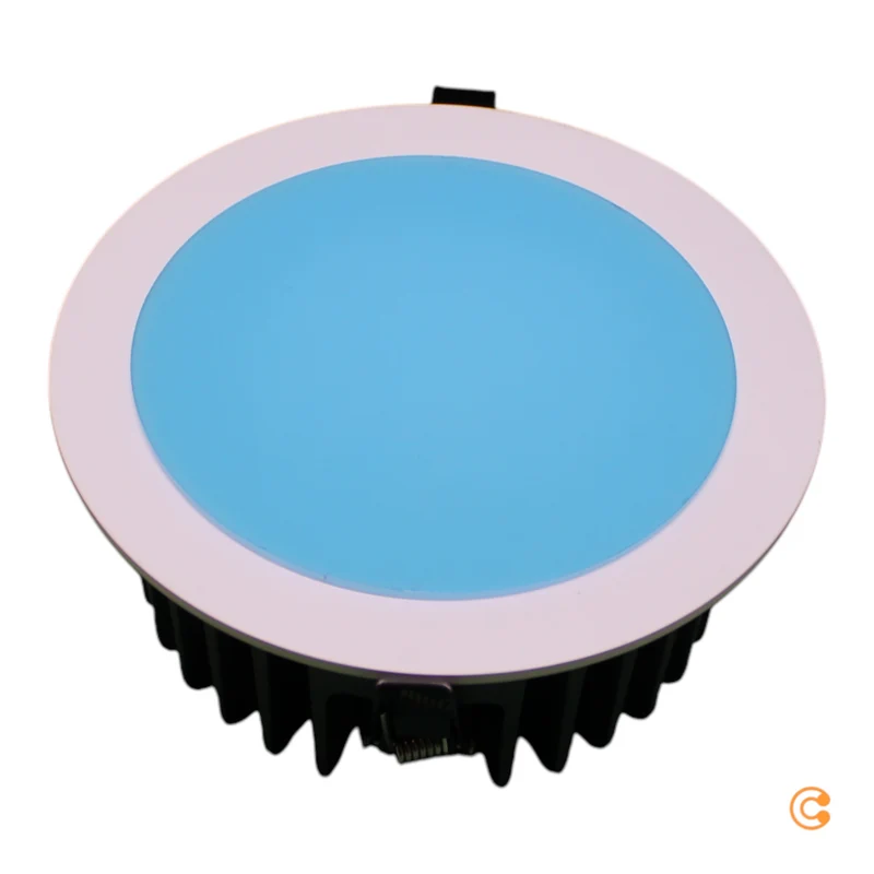 B-Ware Deko-Light Deckenleuchte Einbaustrahler LED Warmweiß Aluminium weiß 18W warmweiß