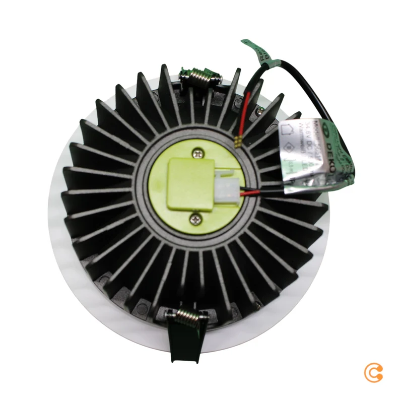 B-Ware Deko-Light Deckenleuchte Einbaustrahler LED Warmweiß Aluminium weiß 18W warmweiß