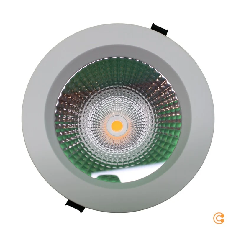 B-Ware Deko-Light Deckenleuchte Einbaustrahler LED Warmweiß Aluminium weiß 18W warmweiß