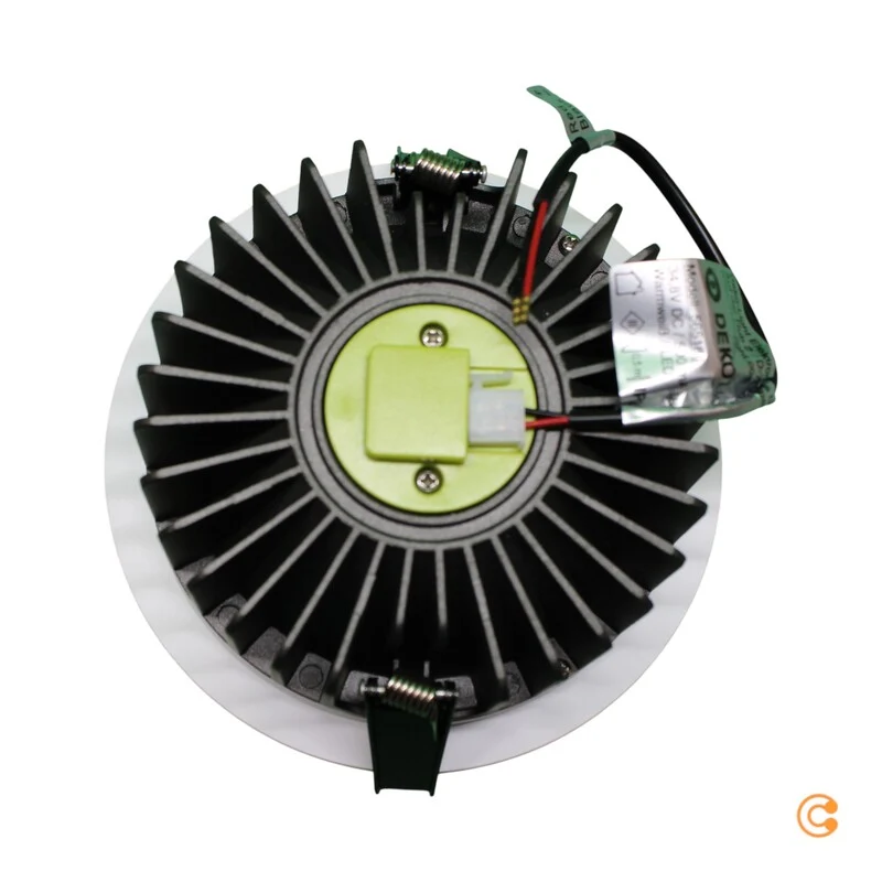 B-Ware Deko-Light Deckenleuchte Einbaustrahler LED Warmweiß Aluminium weiß 18W warmweiß