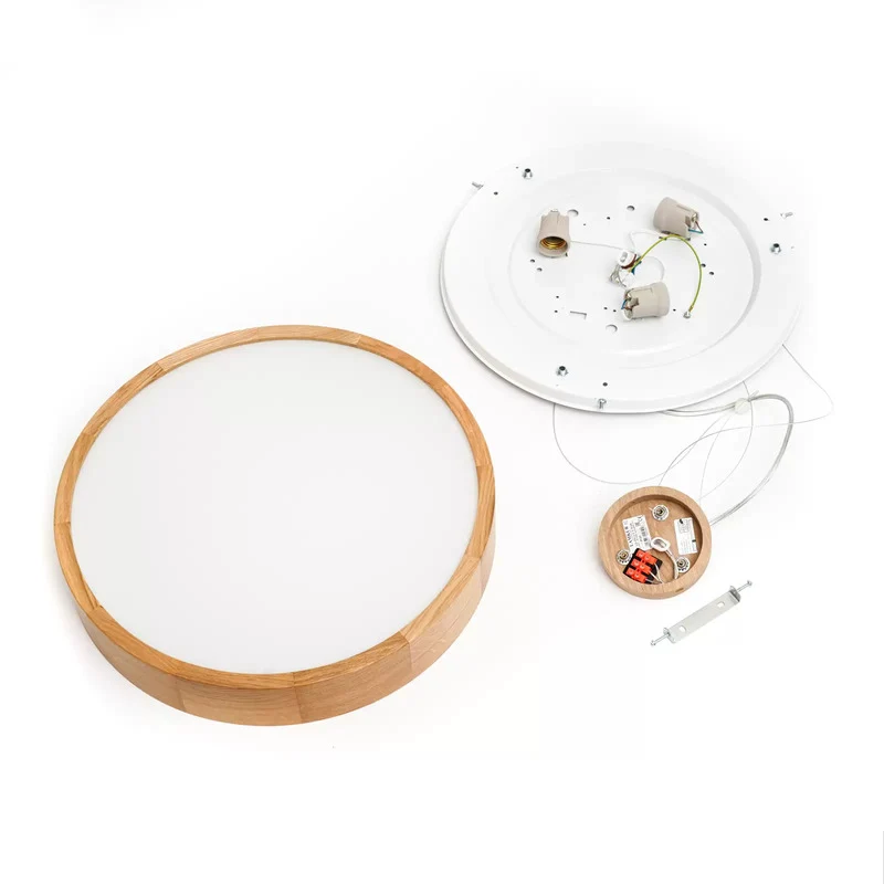 Envostar Pendellampe Kerio Ø 47 cm eiche Pendellampe Spot Licht SIEHE TEXT/FOTO