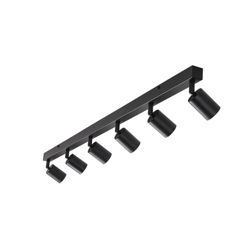 B-Ware TK Lighting Deckenstrahler Top, schwarz, 127 cm, 6-flg., Metall, GU10259