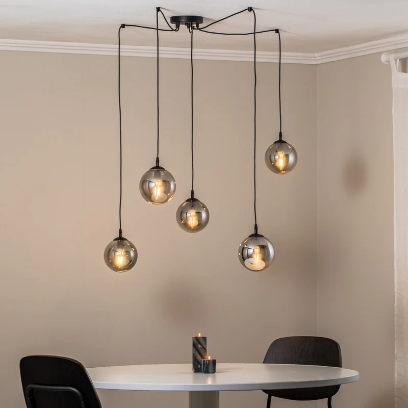 B-Ware Euluna Hängeleuchte Glassy Deckenlampe Pendelleuchte Wohnzimmerleuchte E14