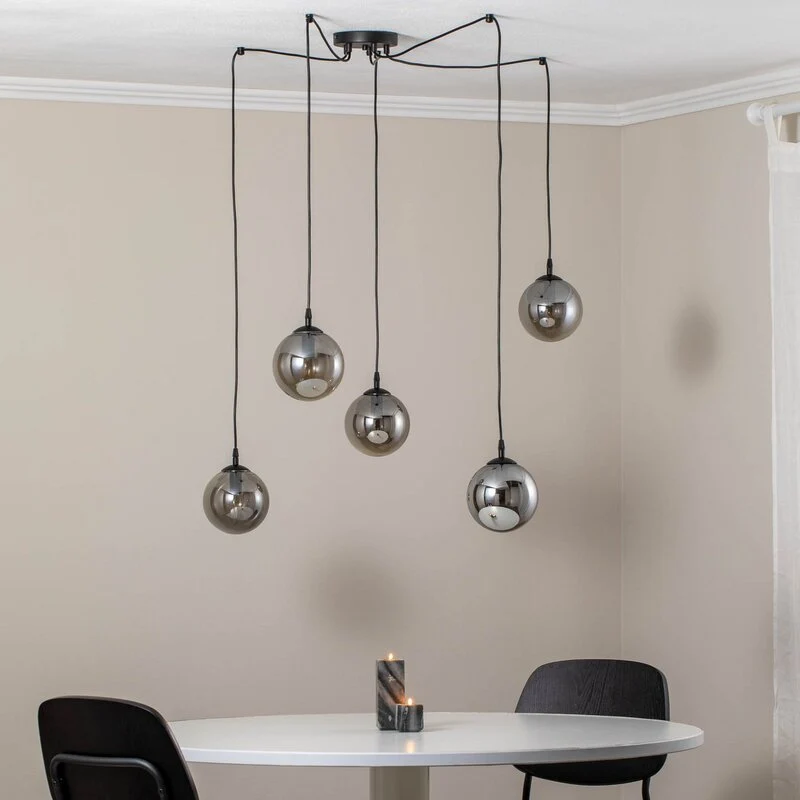 B-Ware Euluna Hängeleuchte Glassy Deckenlampe Pendelleuchte Wohnzimmerleuchte E14
