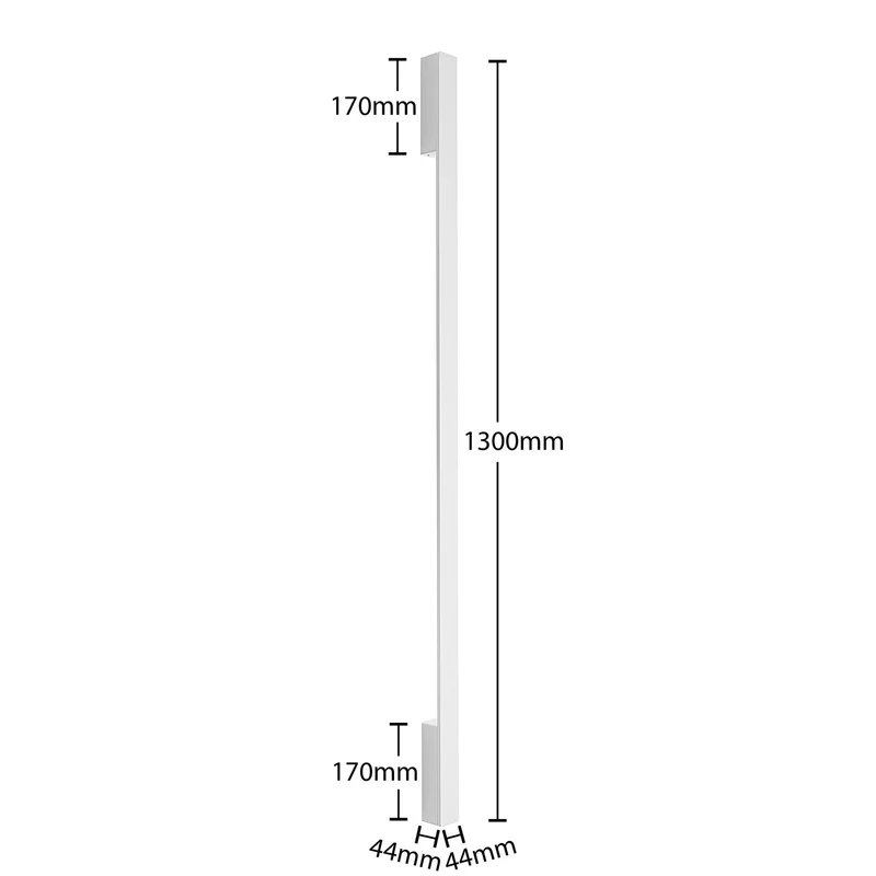 B-Ware Arcchio Wandleuchte Wandlampe LED Ivano weiß Aluminium Leuchte Lampe 130 cm500