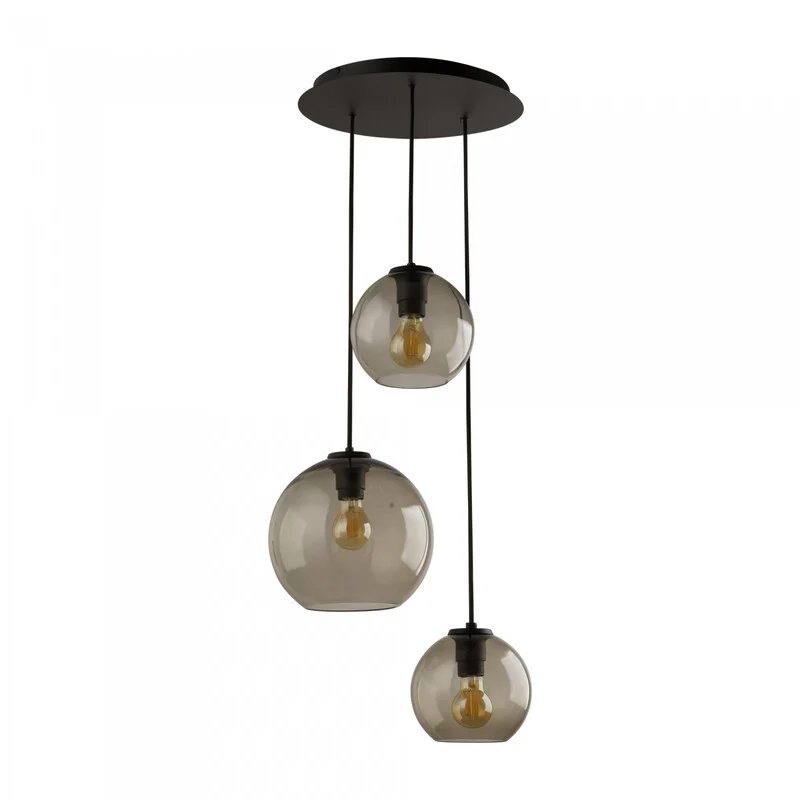B-Ware Lyora 3-flammige Hängelampe Glas Vetro Pendelleuchte SIEHE TEXT/FOTO