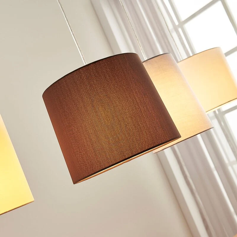 B-Ware Lindby Textilhängeleuchte Hermina Pendelleuchte Deckenlampe SIEHE TEXT/FOTO