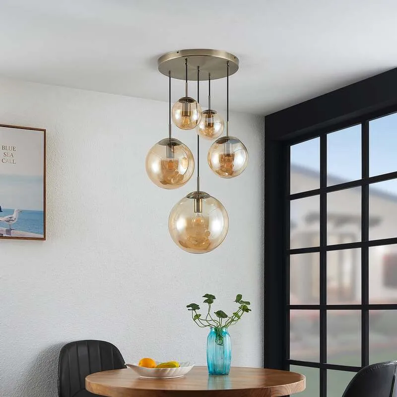 B-Ware Lindby Teeja Hängeleuchte Deckenlampe Pendelleuchte Leuchte LED SIEHE TEXT/FOTO