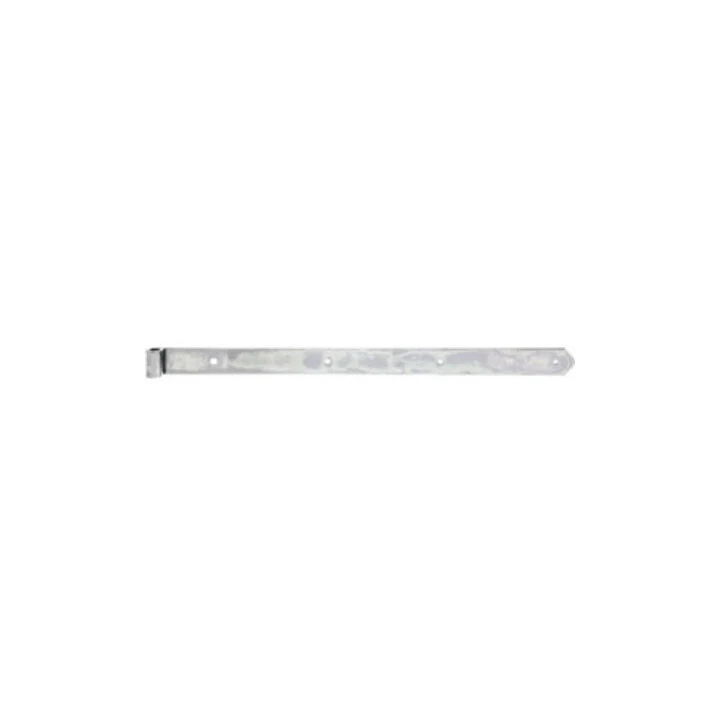 B-Ware GAH Alberts Ladenband Scharnier Band Stahl abgerundet 600x13x40mm 8 STÜCK