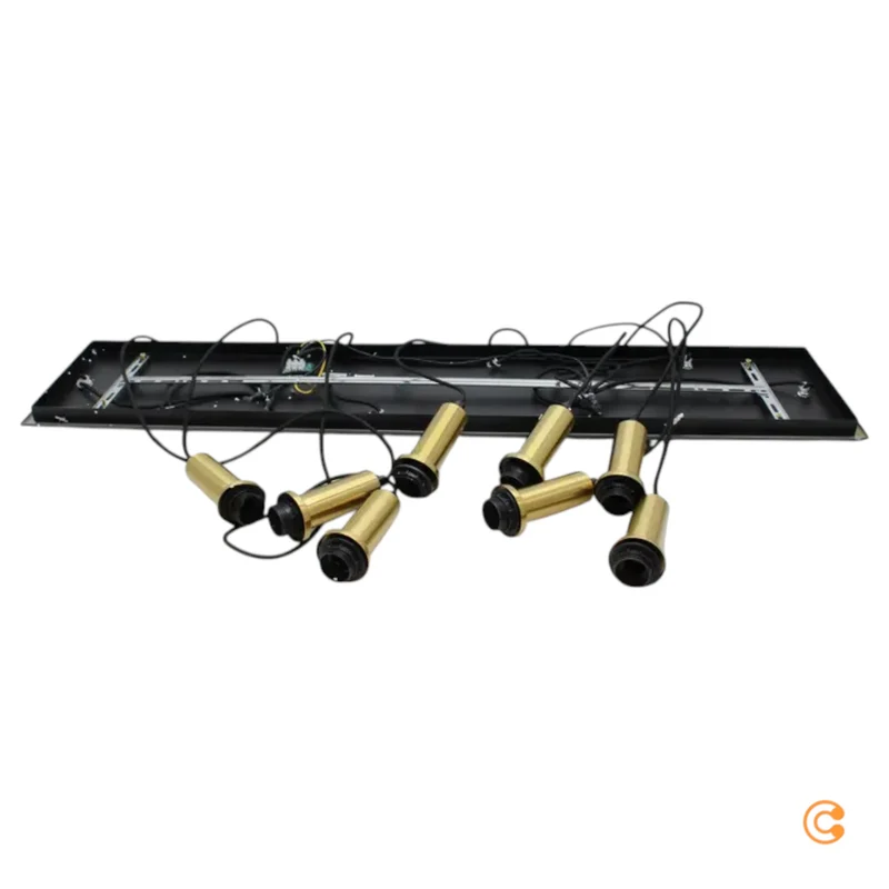 B-Ware ORION Pendelleuchte Hängelampe Carneval bunt Glas Länge 140 cm SIEHE TEXT/FOTO
